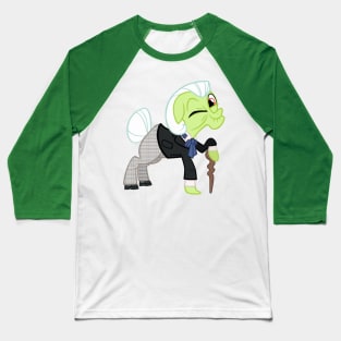 Granny Smith as the 1st Doctor Baseball T-Shirt